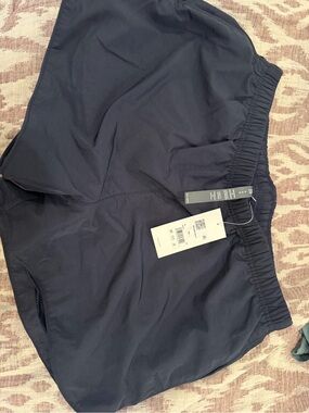 Vuori Navy Blue Women's Athletic Shorts